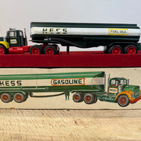 1967 Hess Tanker Trailer Truck "Red Velvet" Gas Oil Truck w/ Box USA “ fuel oils”