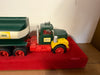 1967 Hess Tanker Trailer Truck "Red Velvet" Gas Oil Truck w/ Box USA “ fuel oils”