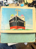 1966 Hess Voyager ship with the box