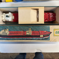 1966 Hess Voyager Ship with the box & inserts Lot 8