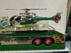 1995 Hess chrome Truck and Helicopter “Rare” - Aj Collectibles & More