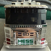 2024 Hess “Chrome” fire truck with car and motorcycle 60th anniversary “Very Rare”