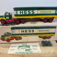 1975 Hess Box Trailer “made in the United States” Marx early production.