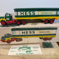 1975 Hess Box Trailer “made in the United States” Marx early production.