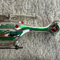 1995 Hess chrome Truck and Helicopter “Rare”