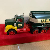 1967 Hess Tanker Trailer Truck "Red Velvet" Gas Oil Truck w/ Box USA “ fuel oils”