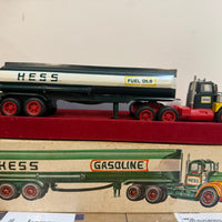 1967 Hess Tanker Trailer Truck "Red Velvet" Gas Oil Truck w/ Box USA “ fuel oils”