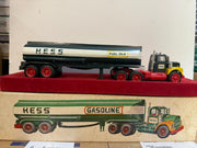 1967 Hess Tanker Trailer Truck "Red Velvet" Gas Oil Truck w/ Box USA “ fuel oils”
