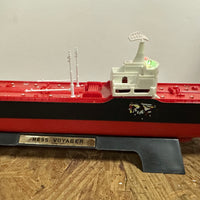 1966 Hess Voyager Ship with stand