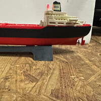 1966 Hess Voyager Ship with stand