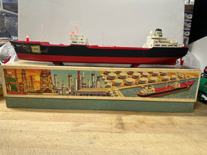 1966 Hess Voyager ship with Box Lights Work Aj Collectibles
