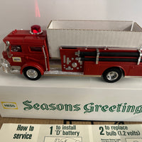 1970 Hess Fire Truck “ Seasons Greetings” Lot-1