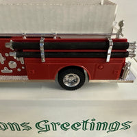 1970 Hess Fire Truck “ Seasons Greetings” Lot-1