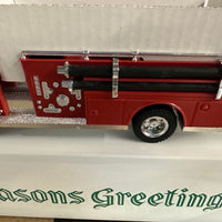 1970 Hess Fire Truck “ Seasons Greetings” Lot-1