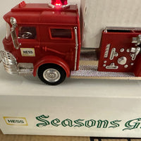 1970 Hess Fire Truck “ Seasons Greetings” Lot-1