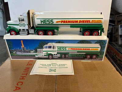 1993 Hess Diesel tanker Truck Lot-4