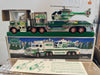 1995 Hess chrome Truck and Helicopter “Rare”