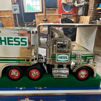 1995 Hess chrome Truck and Helicopter “Rare”