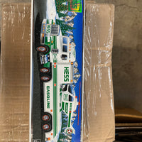 1995 Hess chrome Truck and Helicopter “Rare”