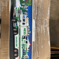 1995 Hess chrome Truck and Helicopter “Rare”