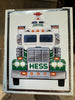 1995 Hess chrome Truck and Helicopter “Rare”