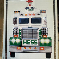 1995 Hess chrome Truck and Helicopter “Rare”