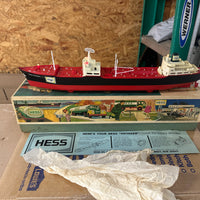 1966 Hess Voyager ship with Box & Lights Work!