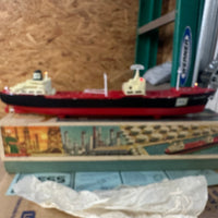 1966 Hess Voyager ship with Box & Lights Work!