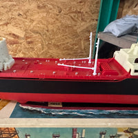 1966 Hess Voyager ship with Box & Lights Work!