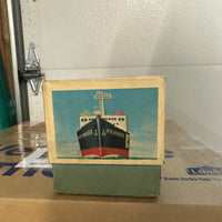 1966 Hess Voyager ship with Box & Lights Work!