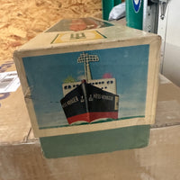 1966 Hess Voyager ship with Box & Lights Work!