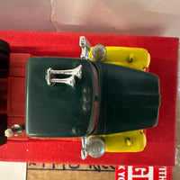 1967 Hess “ Red Velvet” Tanker truck W Clear Display Case