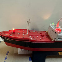 1966 Hess Voyager Ship with stand