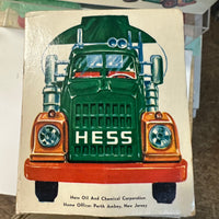 1968 Hess tanker Truck With Box Lot-12