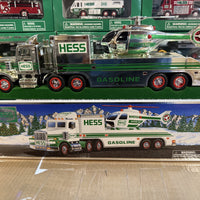 1995 Hess chrome Truck and Helicopter “Rare”