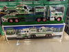 1995 Hess chrome Truck and Helicopter “Rare”