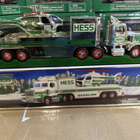 1995 Hess chrome Truck and Helicopter “Rare”