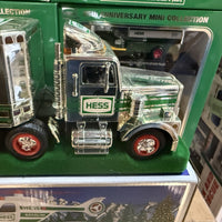 1995 Hess chrome Truck and Helicopter “Rare”