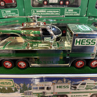 1995 Hess chrome Truck and Helicopter “Rare”