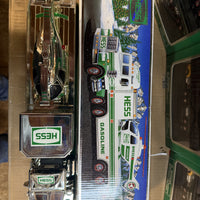 1995 Hess chrome Truck and Helicopter “Rare”