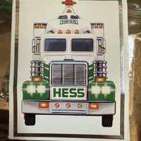 1995 Hess chrome Truck and Helicopter “Rare”