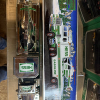 1995 Hess chrome Truck and Helicopter “Rare”