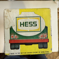 1964 Hess Truck Tanker with Funnel and Box- Lot 4