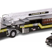 Code 3 Chief's Edition #5 LTI TDA/GMC Ladder 599 Suburban 5 (12254)