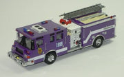Code 3 Purple Pierce Quantum Paramedic Engine 1999 C3 Promotional (12210)