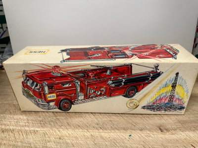 1970 Hess fire truck with box Lot-4