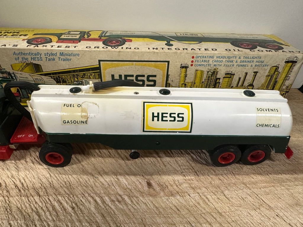 1964 Hess Tanker Truck with box and funnel Lot 2 Aj Collectibles