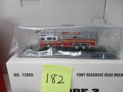 Code 3 FDNY Seagrave Rear Mount Ladder L26 Anniversary Special (12855)