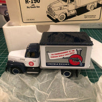 NIB FIRST GEAR SMITH & WESSON 1957 INTERNATIONAL R-190 DRY GOOD VAN 1:34 SCALE - Aj Collectibles & More