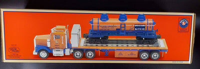 Lionel Flatbed Toy Truck with 3-Dome Tank Car - TMT-18410 -